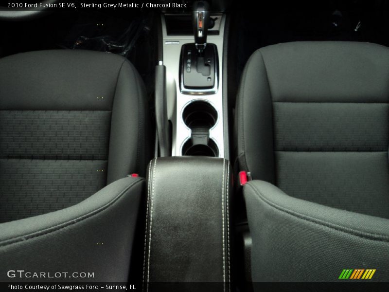 Sterling Grey Metallic / Charcoal Black 2010 Ford Fusion SE V6