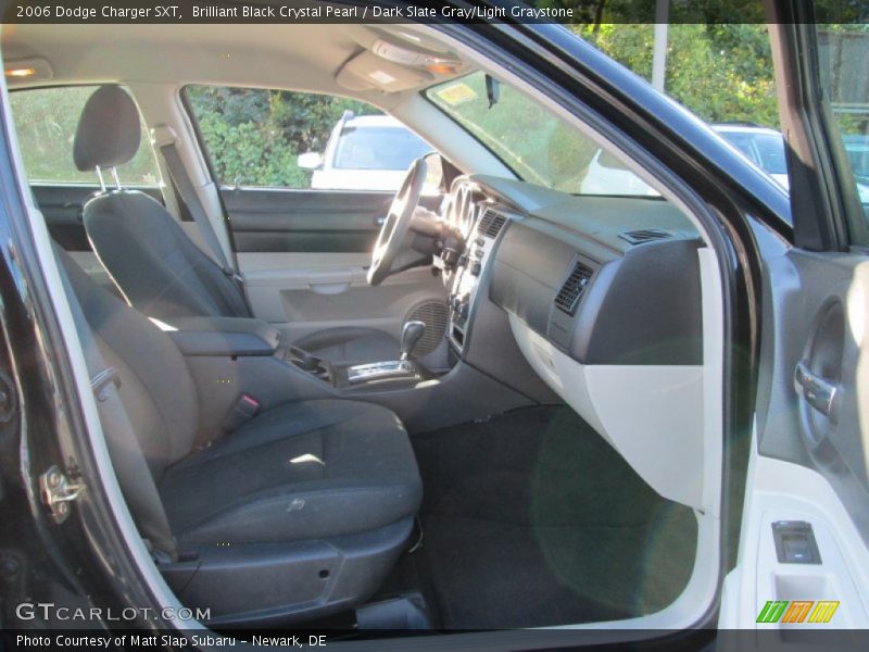 Brilliant Black Crystal Pearl / Dark Slate Gray/Light Graystone 2006 Dodge Charger SXT