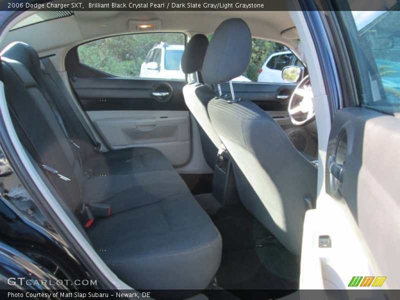 Brilliant Black Crystal Pearl / Dark Slate Gray/Light Graystone 2006 Dodge Charger SXT