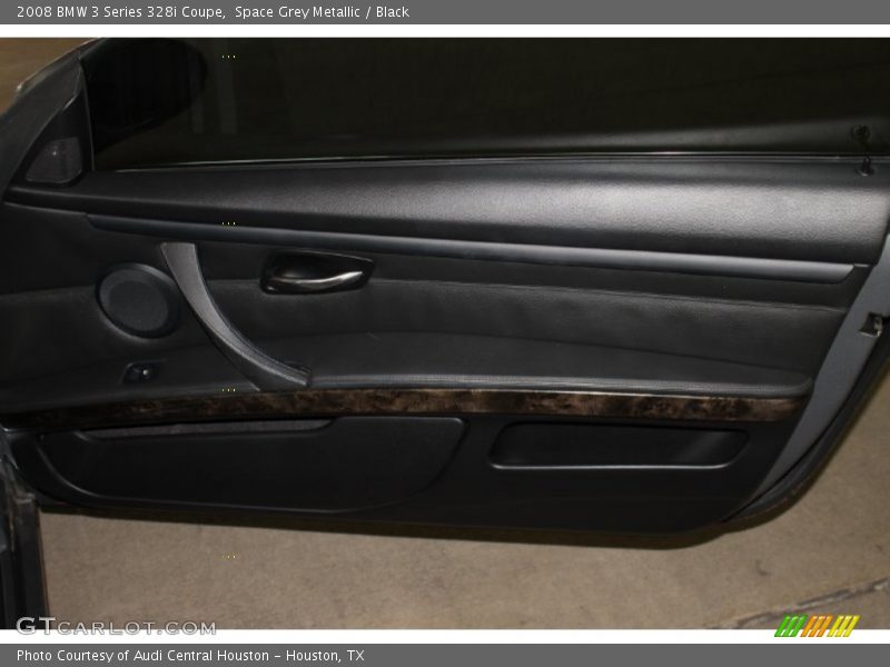 Space Grey Metallic / Black 2008 BMW 3 Series 328i Coupe
