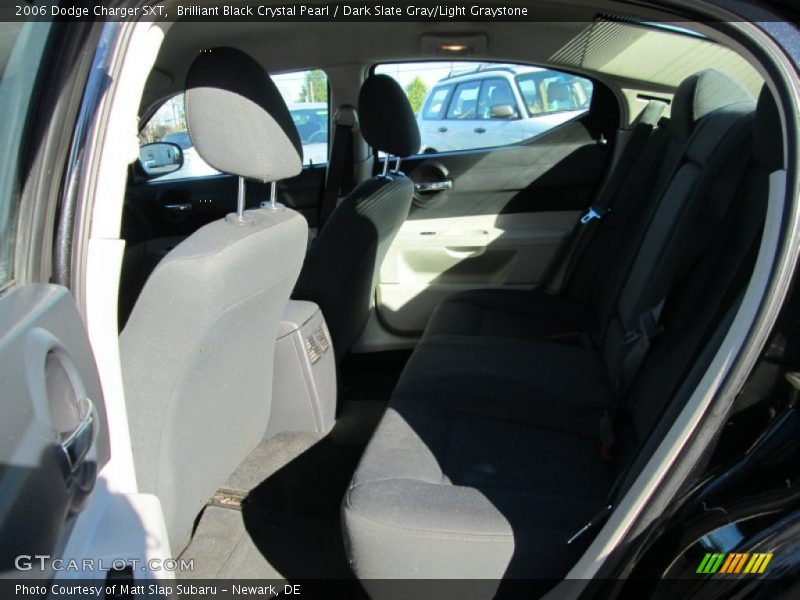Brilliant Black Crystal Pearl / Dark Slate Gray/Light Graystone 2006 Dodge Charger SXT