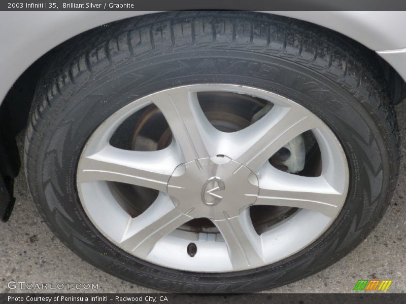 Brilliant Silver / Graphite 2003 Infiniti I 35