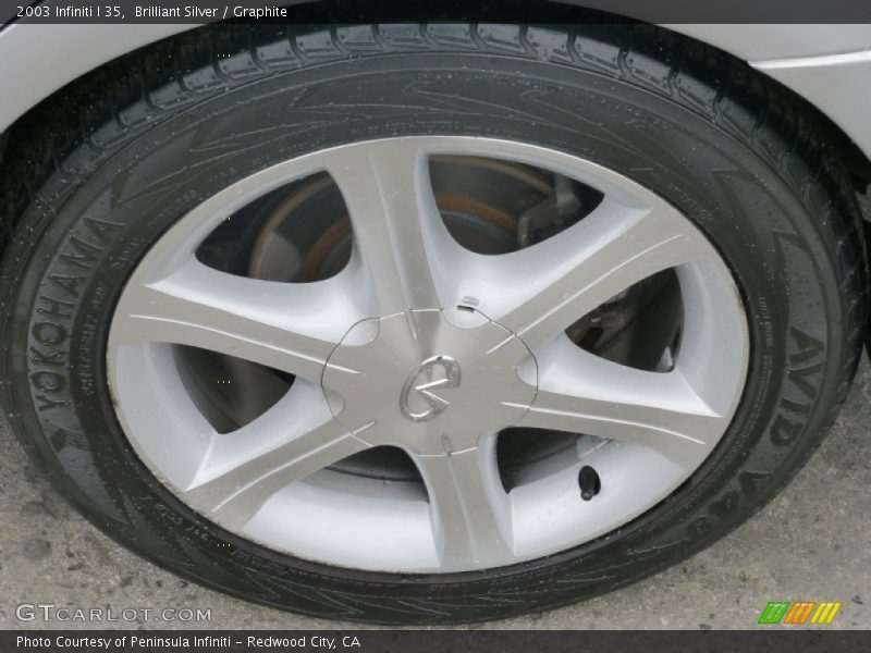 Brilliant Silver / Graphite 2003 Infiniti I 35