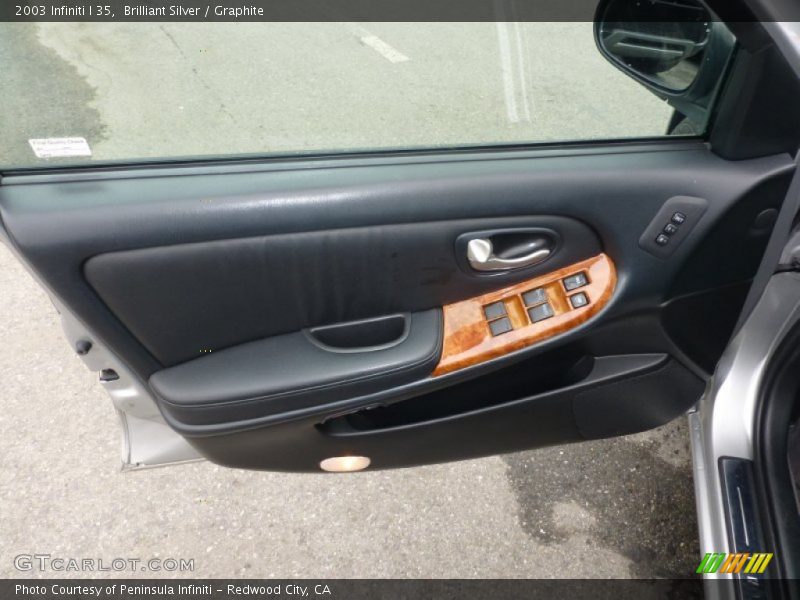 Brilliant Silver / Graphite 2003 Infiniti I 35