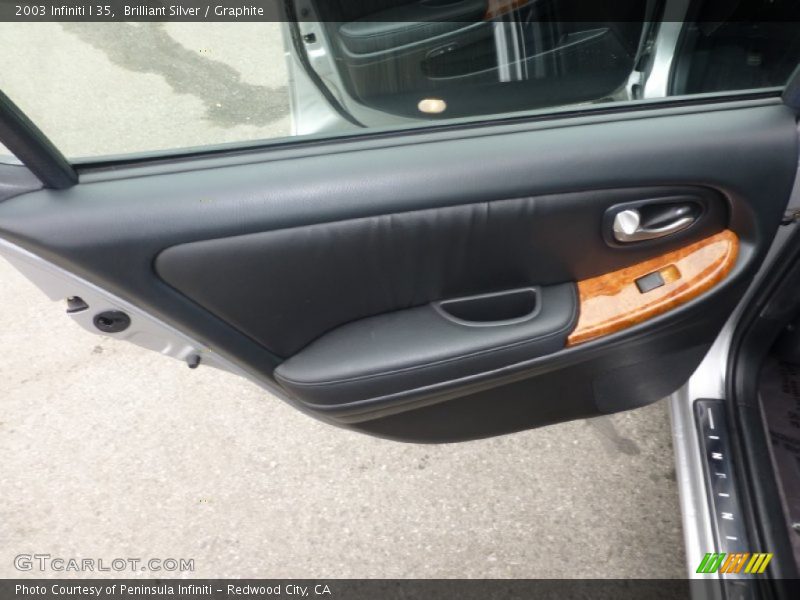 Brilliant Silver / Graphite 2003 Infiniti I 35