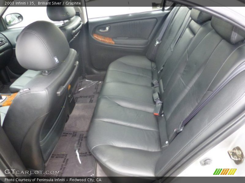 Brilliant Silver / Graphite 2003 Infiniti I 35