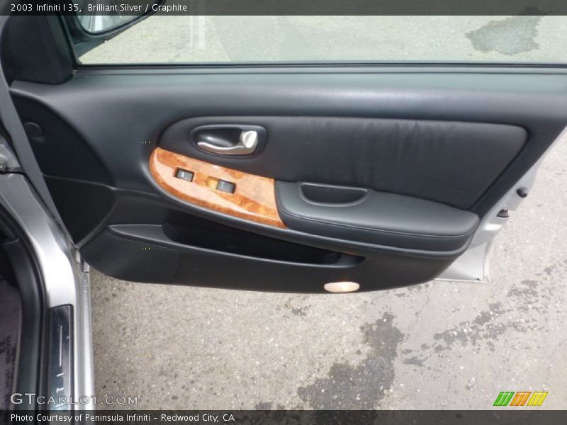 Brilliant Silver / Graphite 2003 Infiniti I 35