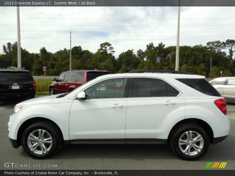 Summit White / Jet Black 2013 Chevrolet Equinox LT