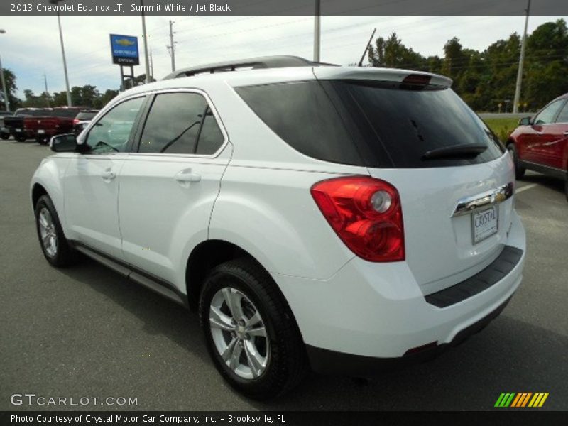 Summit White / Jet Black 2013 Chevrolet Equinox LT