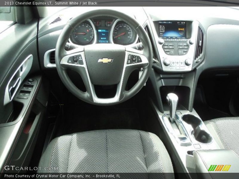 Summit White / Jet Black 2013 Chevrolet Equinox LT