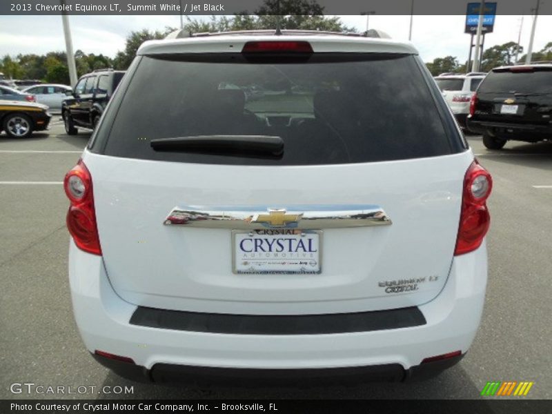 Summit White / Jet Black 2013 Chevrolet Equinox LT