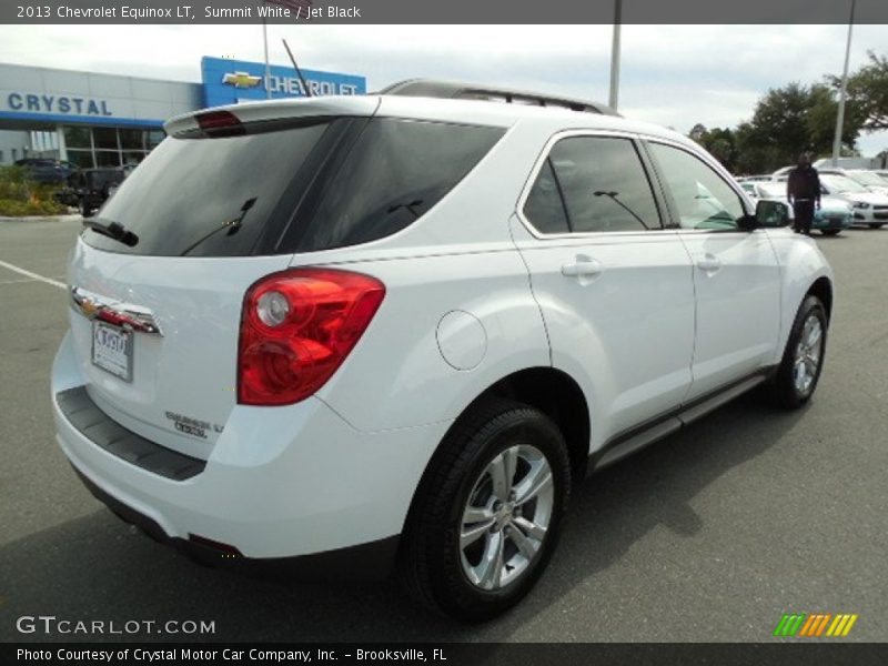 Summit White / Jet Black 2013 Chevrolet Equinox LT