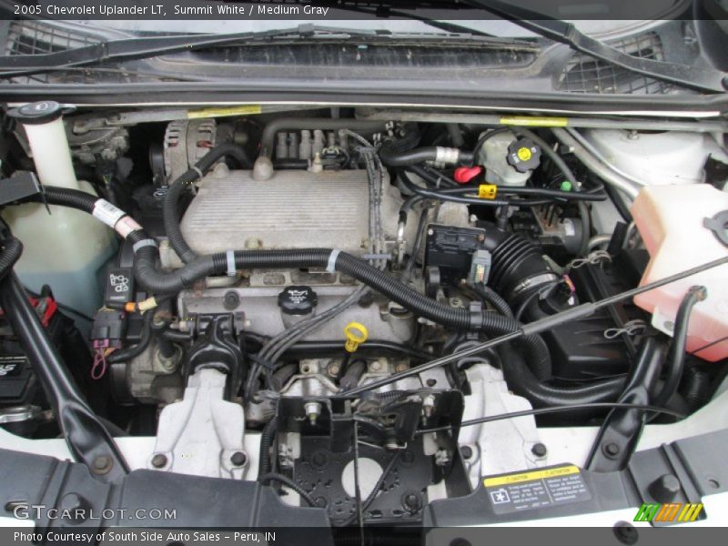 Summit White / Medium Gray 2005 Chevrolet Uplander LT