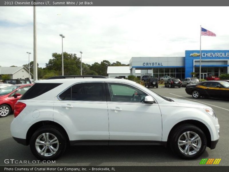Summit White / Jet Black 2013 Chevrolet Equinox LT