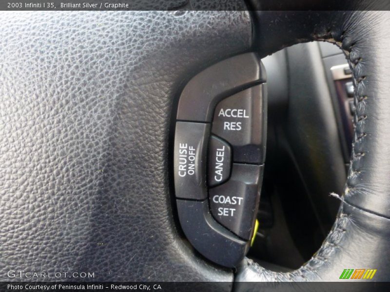 Brilliant Silver / Graphite 2003 Infiniti I 35