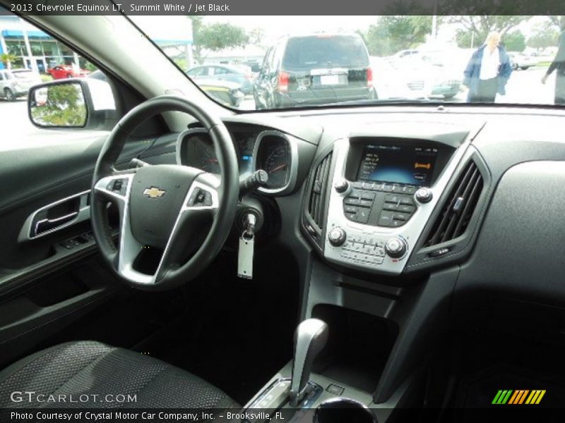 Summit White / Jet Black 2013 Chevrolet Equinox LT