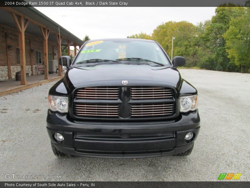 Black / Dark Slate Gray 2004 Dodge Ram 1500 ST Quad Cab 4x4