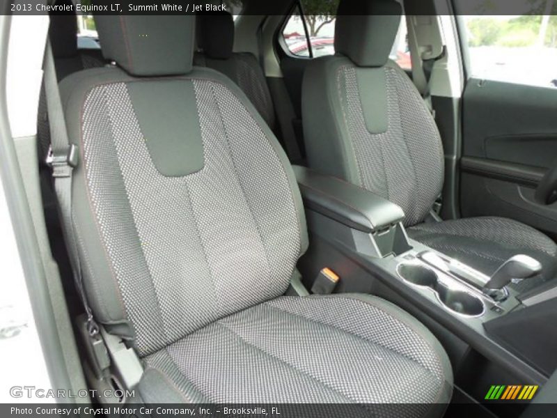 Summit White / Jet Black 2013 Chevrolet Equinox LT