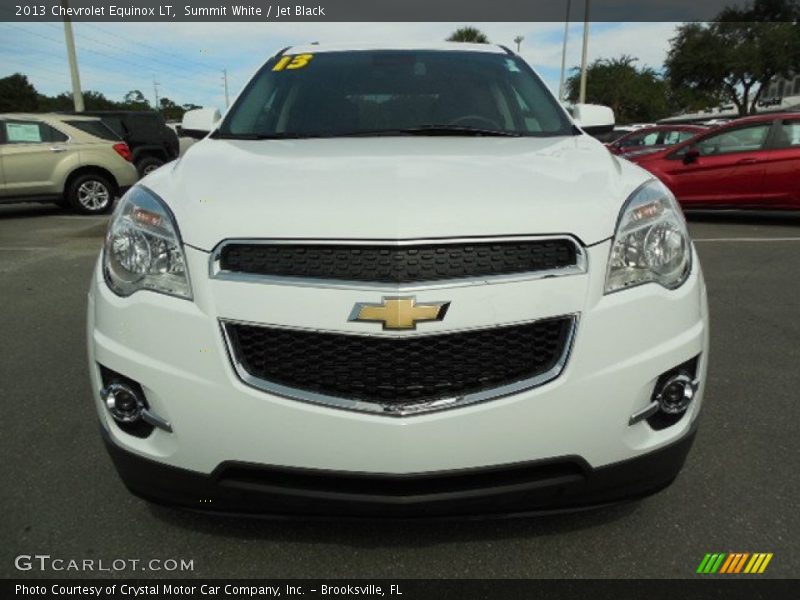 Summit White / Jet Black 2013 Chevrolet Equinox LT