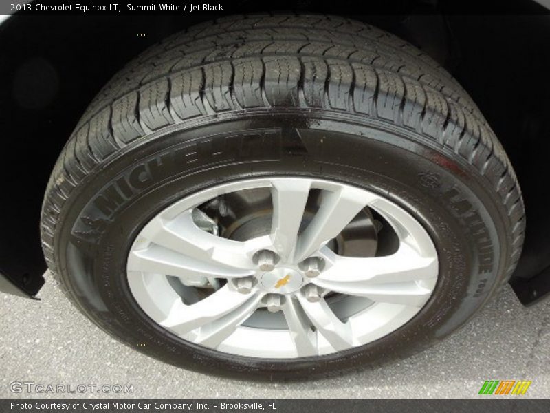 Summit White / Jet Black 2013 Chevrolet Equinox LT