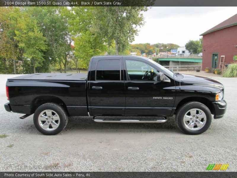 Black / Dark Slate Gray 2004 Dodge Ram 1500 ST Quad Cab 4x4