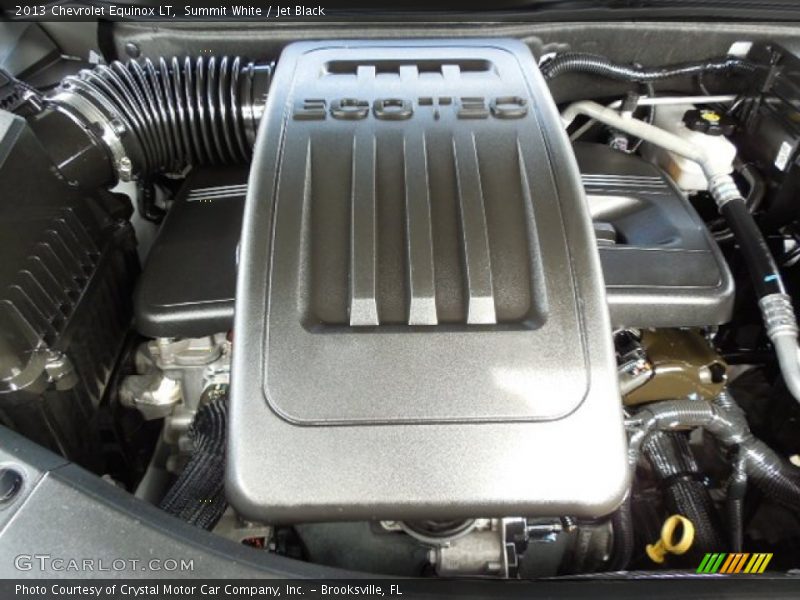 Summit White / Jet Black 2013 Chevrolet Equinox LT