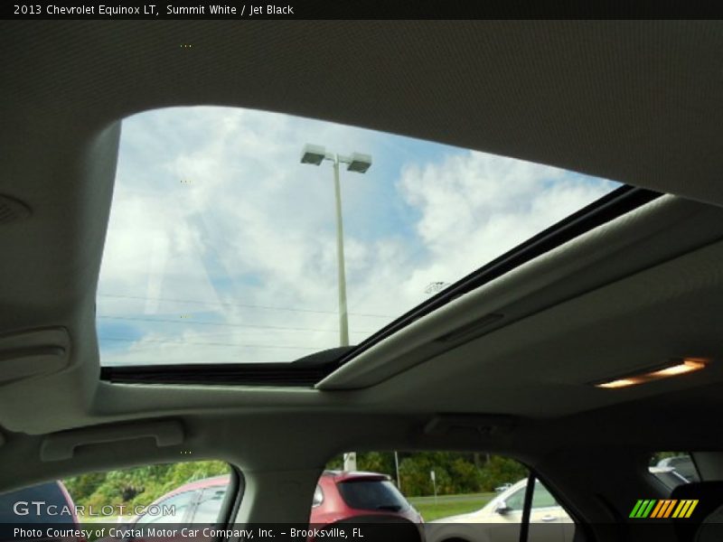 Summit White / Jet Black 2013 Chevrolet Equinox LT