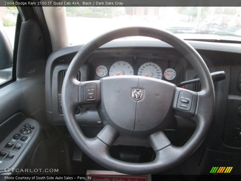 Black / Dark Slate Gray 2004 Dodge Ram 1500 ST Quad Cab 4x4