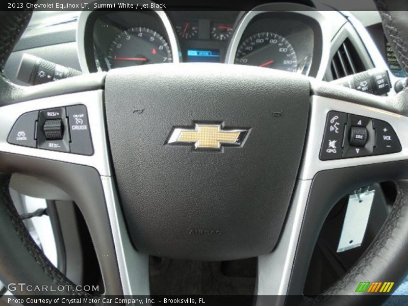 Summit White / Jet Black 2013 Chevrolet Equinox LT