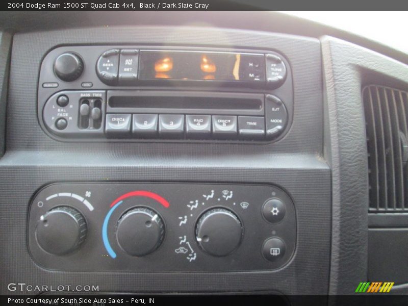 Black / Dark Slate Gray 2004 Dodge Ram 1500 ST Quad Cab 4x4