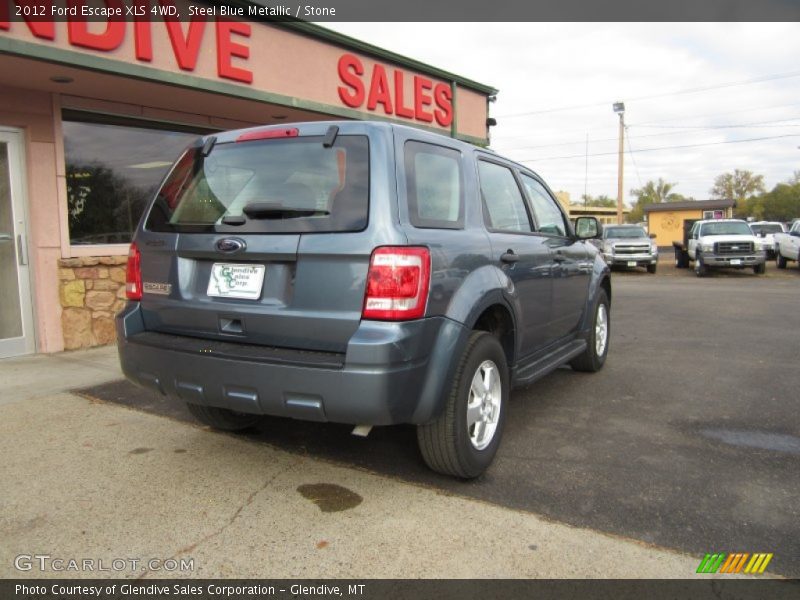 Steel Blue Metallic / Stone 2012 Ford Escape XLS 4WD
