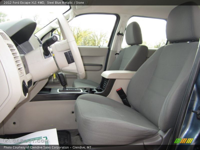 Front Seat of 2012 Escape XLS 4WD