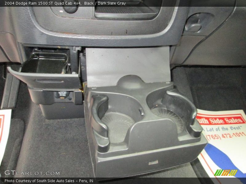 Black / Dark Slate Gray 2004 Dodge Ram 1500 ST Quad Cab 4x4
