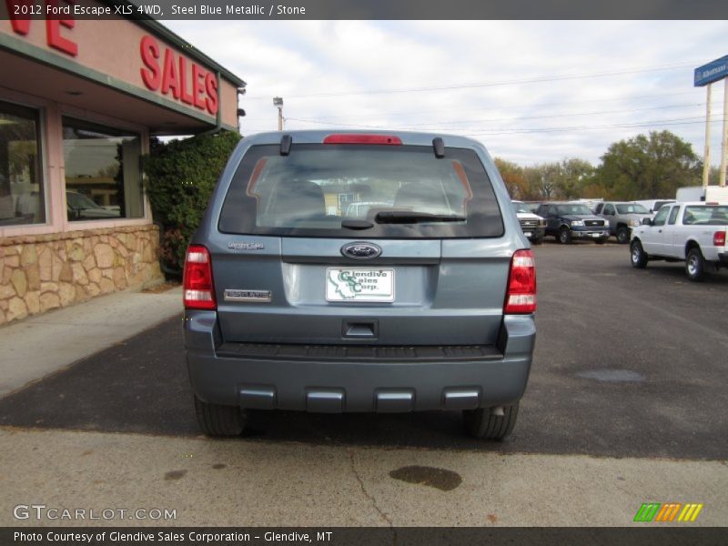 Steel Blue Metallic / Stone 2012 Ford Escape XLS 4WD