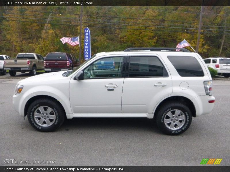 White Suede / Stone 2010 Mercury Mariner V6 4WD