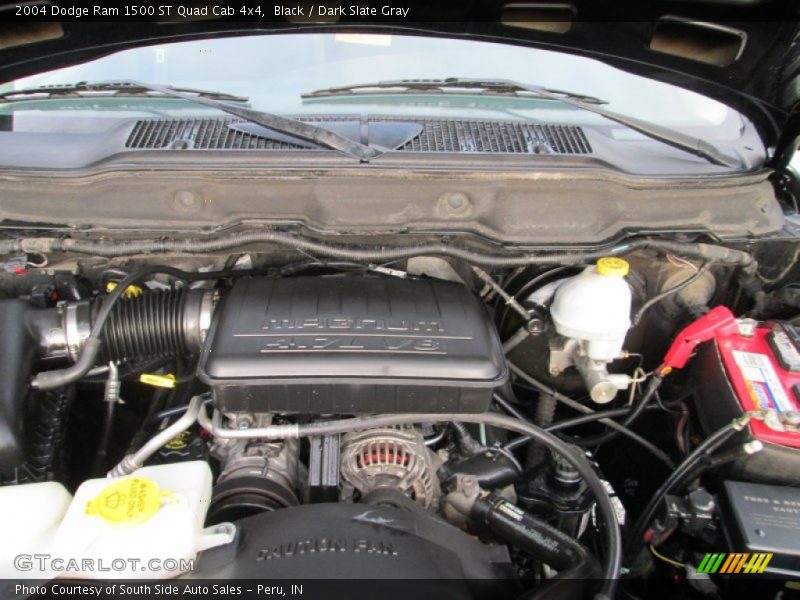 Black / Dark Slate Gray 2004 Dodge Ram 1500 ST Quad Cab 4x4