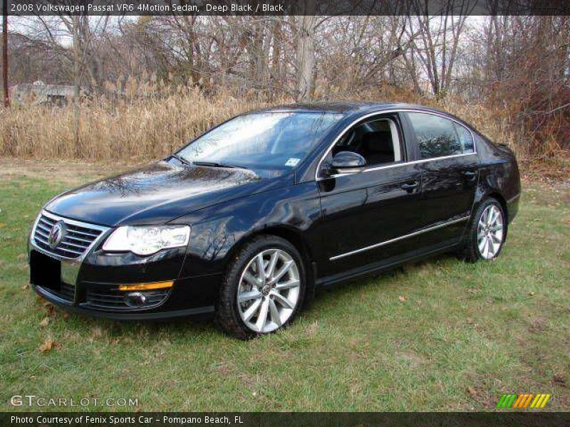 Deep Black / Black 2008 Volkswagen Passat VR6 4Motion Sedan