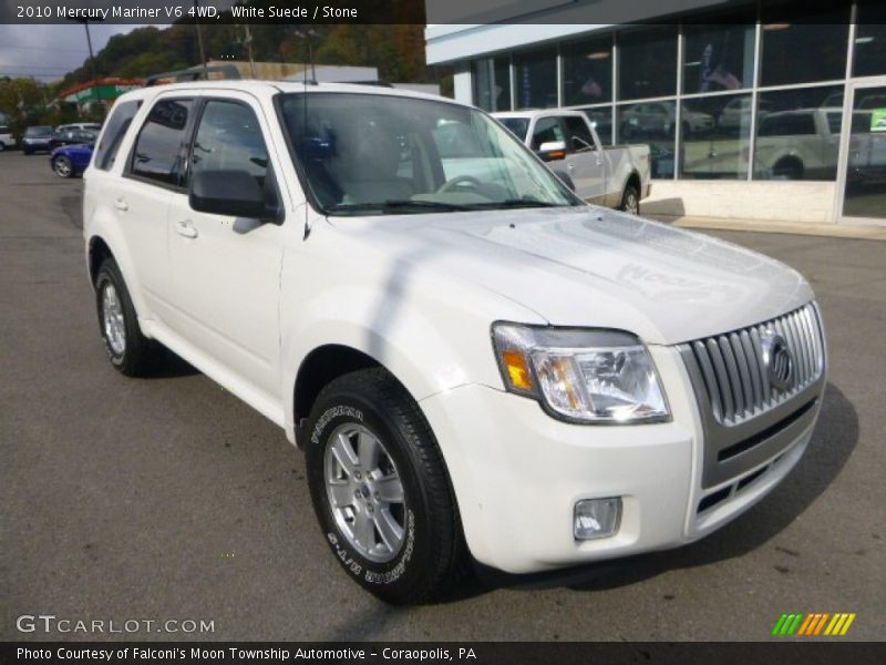 White Suede / Stone 2010 Mercury Mariner V6 4WD