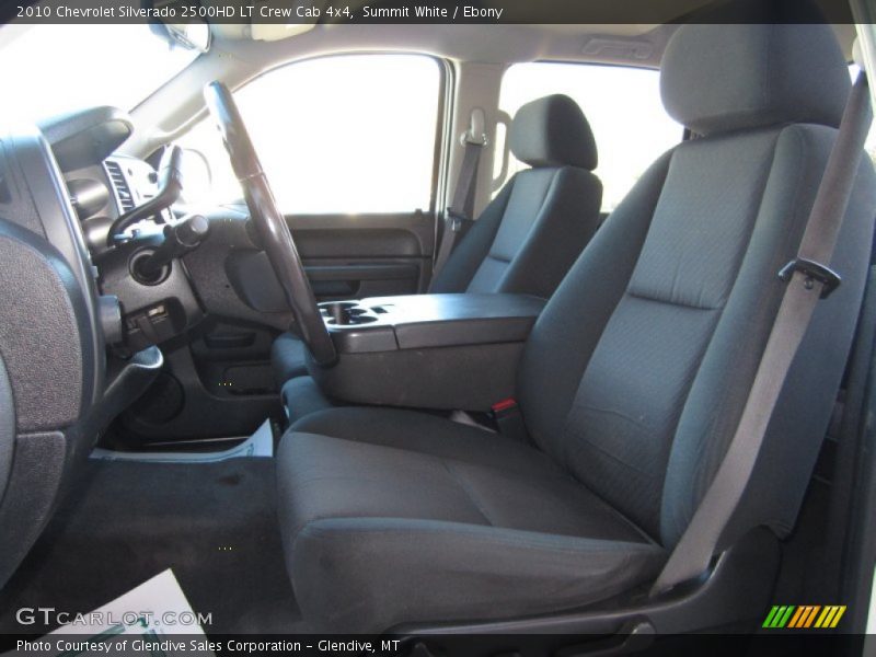 Summit White / Ebony 2010 Chevrolet Silverado 2500HD LT Crew Cab 4x4
