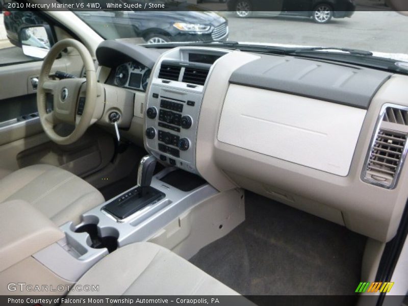 White Suede / Stone 2010 Mercury Mariner V6 4WD