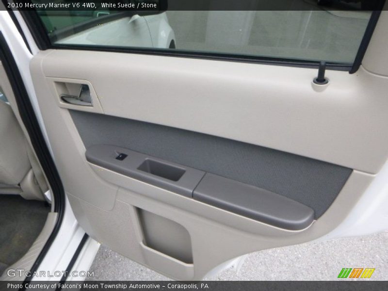 White Suede / Stone 2010 Mercury Mariner V6 4WD