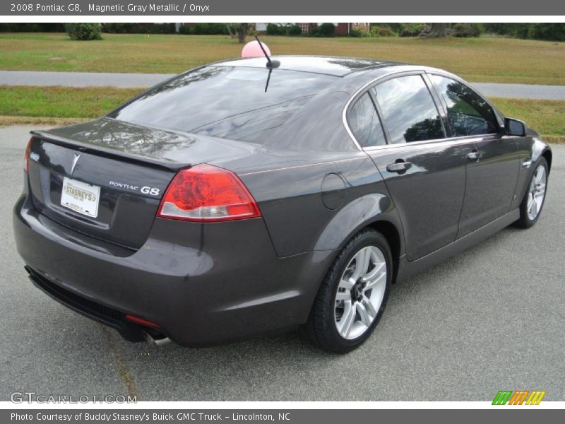 Magnetic Gray Metallic / Onyx 2008 Pontiac G8
