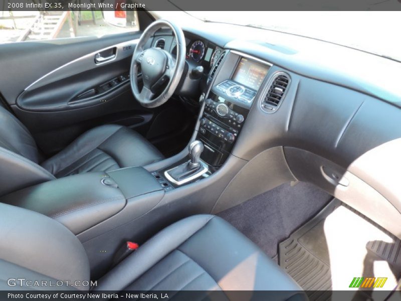 Moonlight White / Graphite 2008 Infiniti EX 35