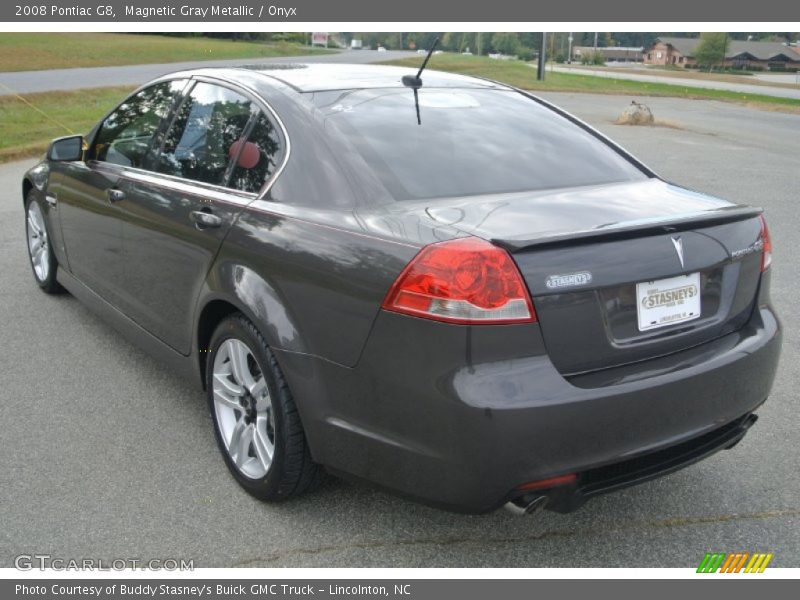 Magnetic Gray Metallic / Onyx 2008 Pontiac G8