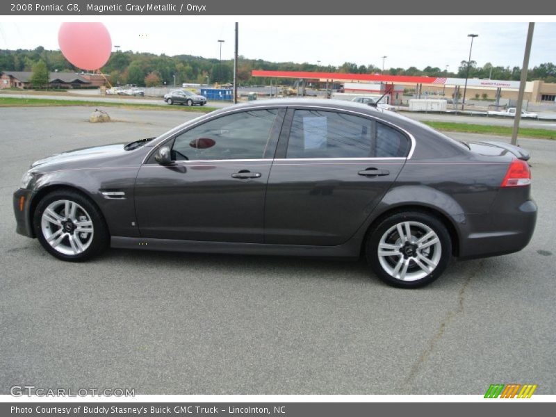 Magnetic Gray Metallic / Onyx 2008 Pontiac G8