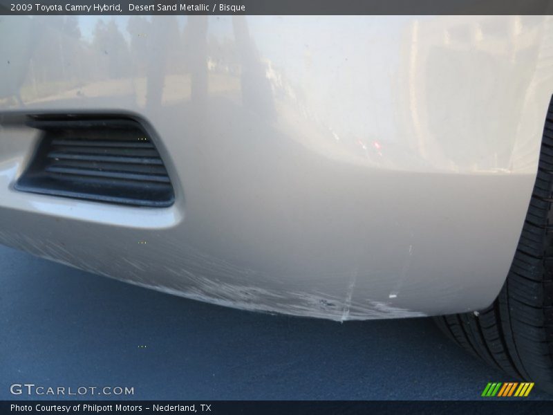 Desert Sand Metallic / Bisque 2009 Toyota Camry Hybrid