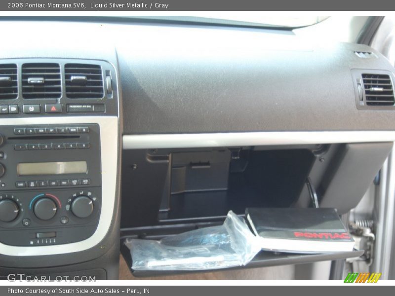 Liquid Silver Metallic / Gray 2006 Pontiac Montana SV6