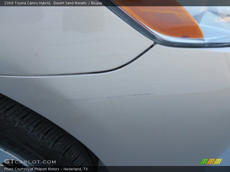 Desert Sand Metallic / Bisque 2009 Toyota Camry Hybrid