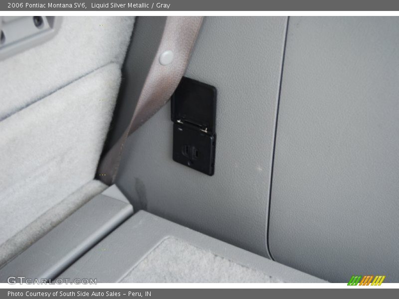 Liquid Silver Metallic / Gray 2006 Pontiac Montana SV6
