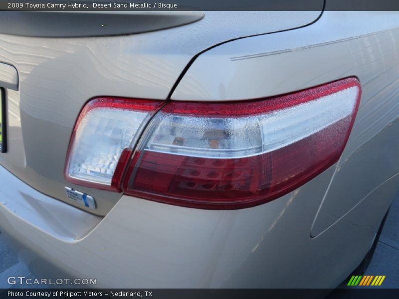 Desert Sand Metallic / Bisque 2009 Toyota Camry Hybrid